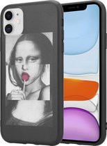 ShieldCase geschikt voor Apple iPhone 12 / 12 Pro - 6.1 inch hoesje Mona Lisa + glazen Screen Protector