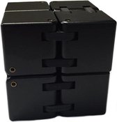 Pro-Goods - Infinity cube zwart – Fidget cube – Fidget toy – Fidget toys – Fidgets - speelgoed jongens – speelgoed meisjes - Anti stress – Pop it – Cadeau – Fidget pad – Friemel kubus – Tikto
