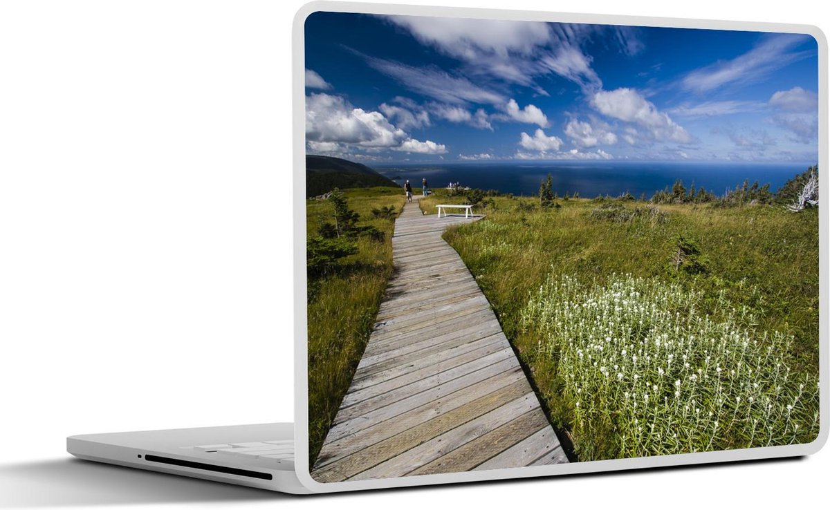 Afbeelding van product SleevesAndCases  Laptop sticker - 11.6 inch - Voetpad in Nationaal park Cape Breton Highlands in Norod-Amerika