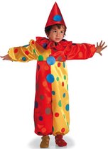 Carnival Toys Verkleedkostuum Clown Junior Satijn Rood Mt 104