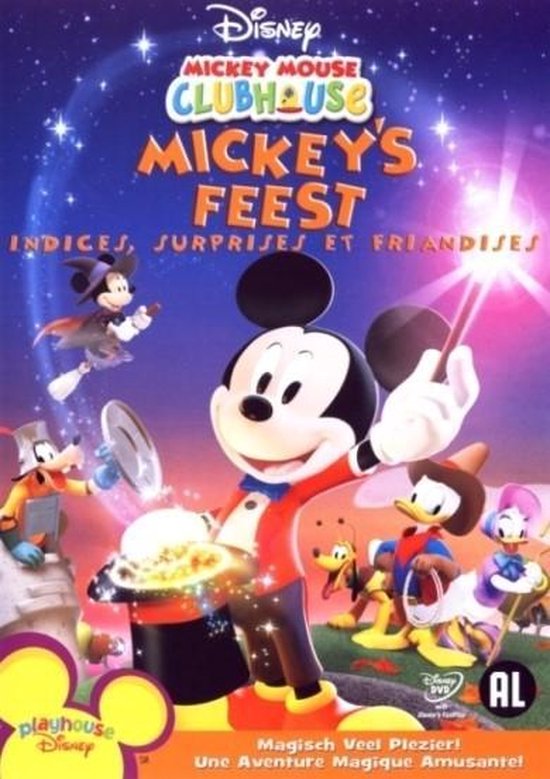 Cover van de film 'Mickey Mouse Clubhouse - Mickey's Feest'