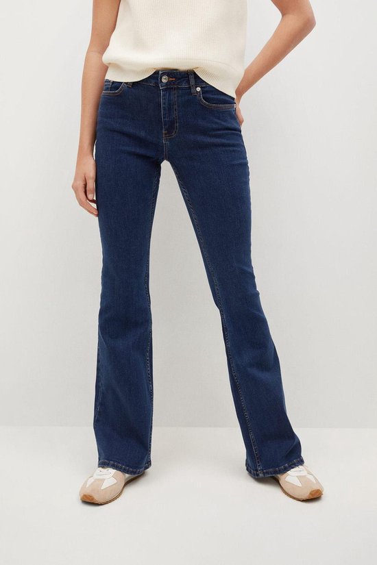Mango Jeans Flare Flared Jeans 17004385 To Dames Maat - W32 | bol.com