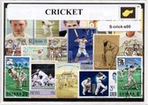 Cricket – Luxe postzegel pakket (A6 formaat) : collectie van verschillende postzegels van cricket – kan als ansichtkaart in een A6 envelop - authentiek cadeau - kado - geschenk - k
