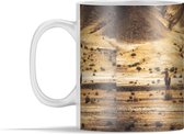 Mok - Kamelen in de Gobi woestijn - 350 ml - Beker