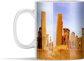 Mok - De ruïnes van het paleis van Darius in Iraanse Persepolis in Azië - 350 ml - Beker