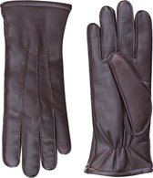 Leren handschoenen dames model Cabora Color: Navy, Size: 8,5