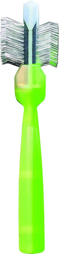 Activet Duo Groen/Goud Silcoater & Grabber Enkel | Pluk & Ontwol borstel