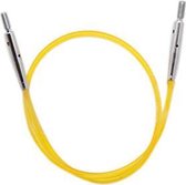 KnitPro Kabel 40cm geel.