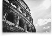 Walljar - Het Colloseum III - Zwart wit poster