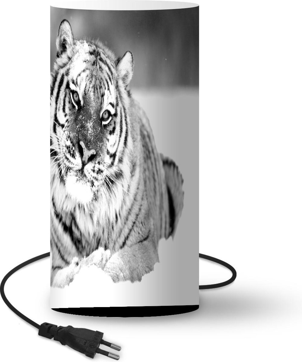 Lamptiger Tafellamp - Tijger - Ø 16 Cm - E14 - Multicolor