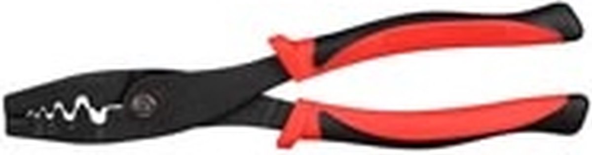 Toolland Professionele krimptang voor adereindhulzen, 0.5-16 mm², voor perfecte elektrische verbindingen