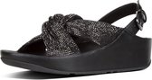 FitFlop™ Twiss™ Crystal Sandal Zwart - Maat 38