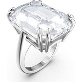 Swarovski Damen-Damenring Metall Swarovski-Kristall 50 Zilver 32016367