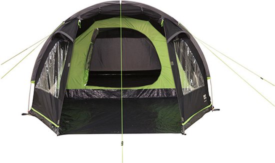 High Peak Atmos 3 Tunneltent - Donkergrijs - 3 Persoons
