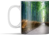 Mok - Zonsopkomst in het Bamboebos van Arashiyama in Kyoto - 350 ml - Beker