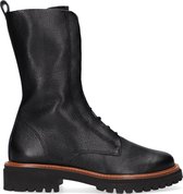 Paul Green 9906 Veterboots - Laarzen Met Veters - Dames - Zwart - Maat 36