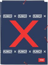 Map Munich Spike A4 Marineblauw