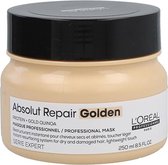 Herstellend Haar Masker Absolut Repair Golden L'Oreal Professionnel Paris (250 ml)