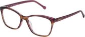 Brillenframe Dames Loewe VLWA07M5306DB Bruin Oranje Roze (ø 53 mm)