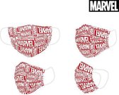 Hygiënisch masker Marvel Kinderen Rood