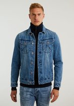 Chasin' Jas Denim jacket Bolt Crisp Blue Maat XL