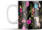 Mok - Stilleven - Kleuren - Bloemen - 350 ml - Beker