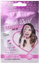 Revuele glitter peel off mask - pink dust