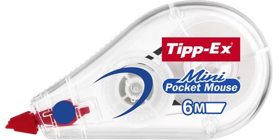 Correctieroller Tipp-ex 5mmx6m pocket mini mouse - Tipp-Ex