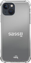 iPhone 13 Case - Sassy White - Mirror Case