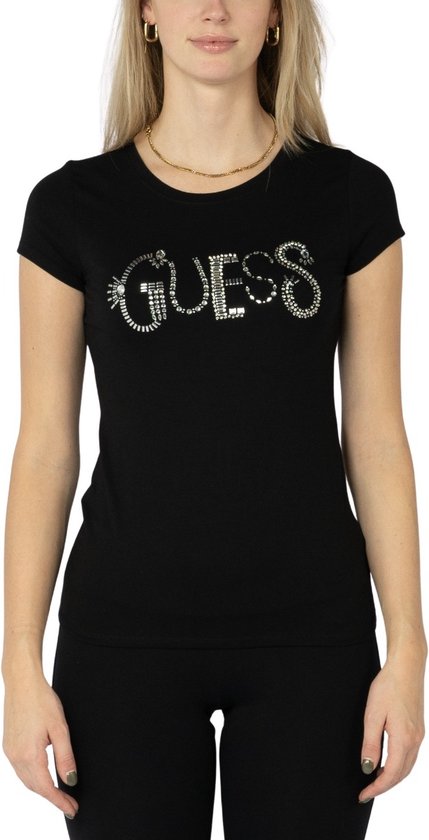 Centrum Misverstand solidariteit Guess SS Guess Jewel Logo R3 Dames T-Shirt - Maat XS | bol.com