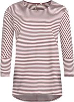 Short Stories Stripes Pyjama Shirt 621199 Aubergine - maat XS