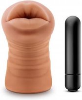 M for Men - Isabella Masturbator Met Bullet Vibrator - Mond - Sextoys - Masturbators