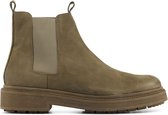 Stefano Lauran Chelsea boots Heren / Boots / Laarzen / Herenschoenen - Nubuck - S3029 - Zand - Maat 44