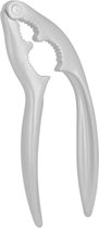Metaltex Notenkraker Cayman 23 X 10 Cm Aluminium Wit