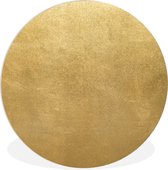 Wandcirkel - Muurcirkel Binnen - Gouden achtergrond - ⌀ 120 cm - Wanddecoratie - Ronde Schilderijen XXL