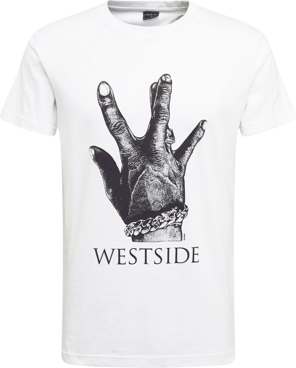 Urban Classics Westside Connection 2.0 Heren T-shirt L Wit