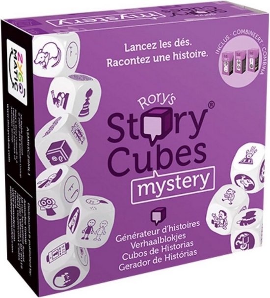 Thumbnail van een extra afbeelding van het spel Spellenbundel - Dobbelspel - 2 Stuks - Rory's Sory Cubes Mystery & Regenwormen