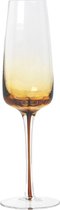 Broste Copenhagen - Champagne glas Amber - Caramel