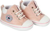 Papulin Roze 0-4mnd Mt 17 PU Sneaker Babyschoen PPLN4212
