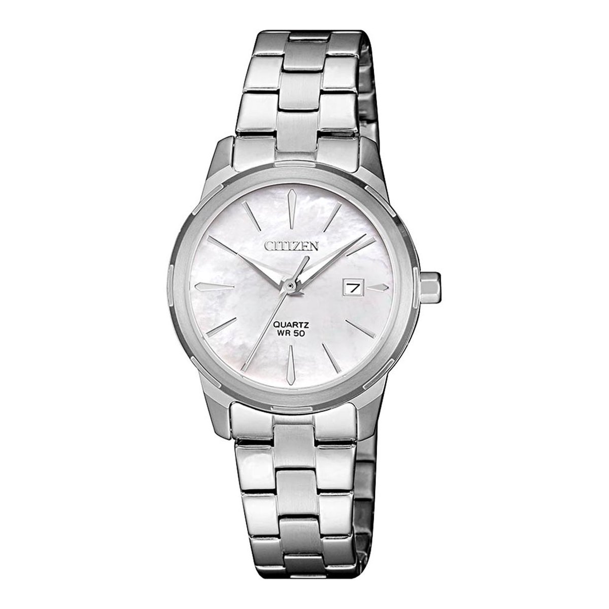 Citizen EU6070-51D Horloge - Staal - Zilverkleurig - Ø 28 mm