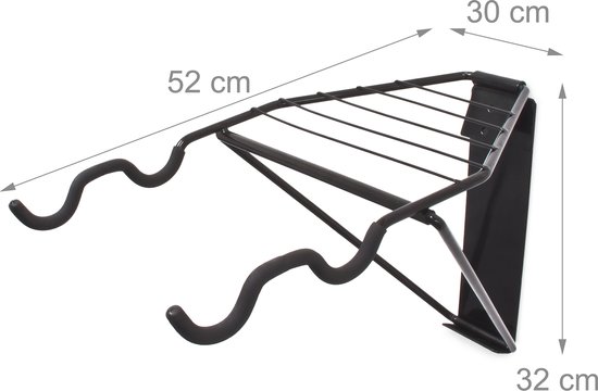 fiets ophangsysteem - muur - tot 50 kg - ophangbeugel - voor 1 tot 2 fietsen van Fiets. — afbeelding 2