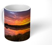 Mok - Zonsondergang - Natuur - Nederland - 350 ML - Beker