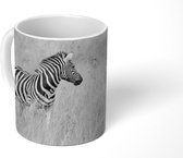 Mok - Zebra in het grasland - 350 ML - Beker