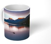 Mok - Boot - Berg - Zon - 350 ML - Beker