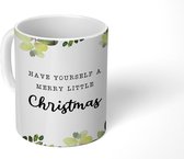 Mok - Koffiemok - Natuur - Kerstmis - Quote - Mokken - 350 ML - Beker - Koffiemokken - Theemok