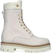 Notre-V 41405 Veterboots - Laarzen Met Veters - Dames - Wit - Maat 36