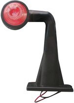 ProPlus Breedtelamp - Rood en Wit Haaks 185 mm - 12 Volt - blister