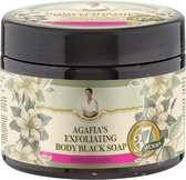 Agafia's Exfoliating Body Black Soap Diepreinigende 300ml