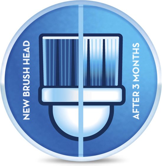 Oral-B CrossAction - Opzetborstels - 4 stuks
