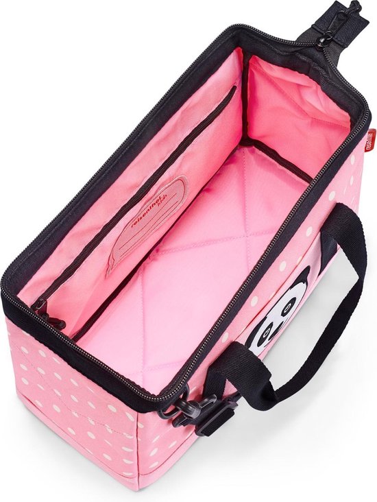 Reisenthel Allrounder XS Kids Sac de Voyage Enfant - 5L - Panda Dots Pink Rose